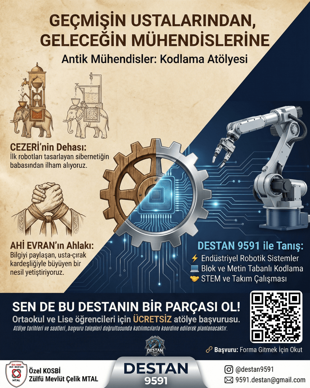 Antik Mühendisler: Kodlama Atölyesi